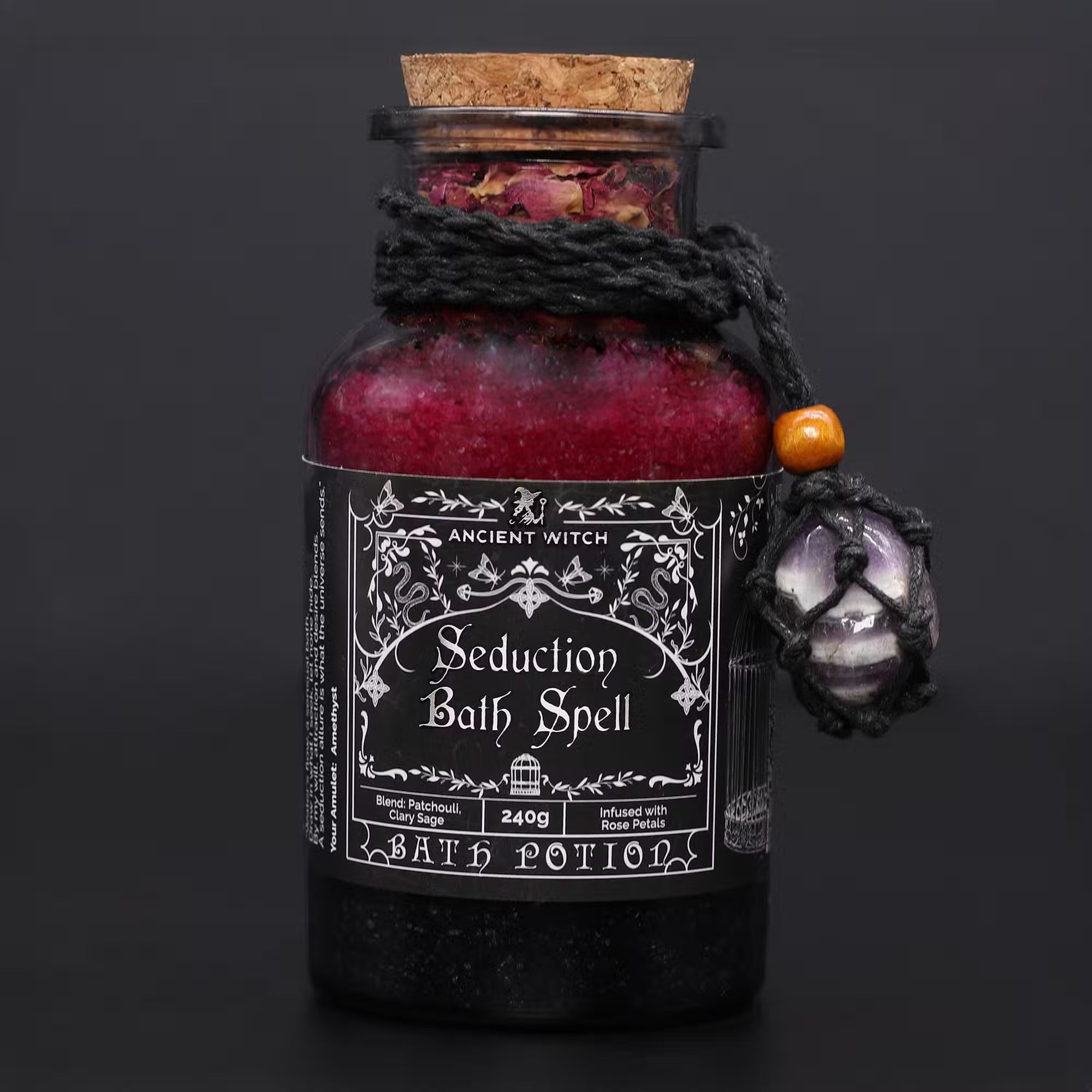 The Love & Seduction Manifestation Ritual – Luxury Spell Kit with Crystals